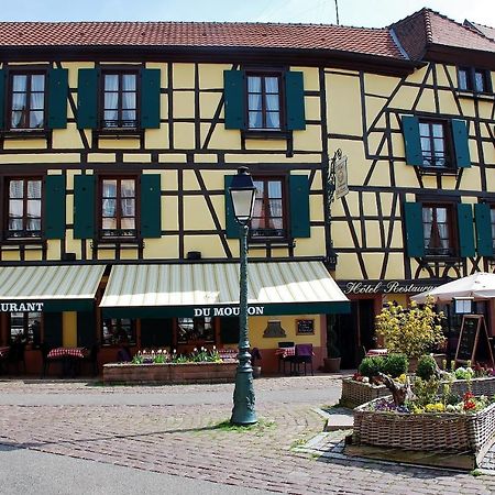 Logis Hotel-Restaurant Du Mouton Рибовиль Экстерьер фото