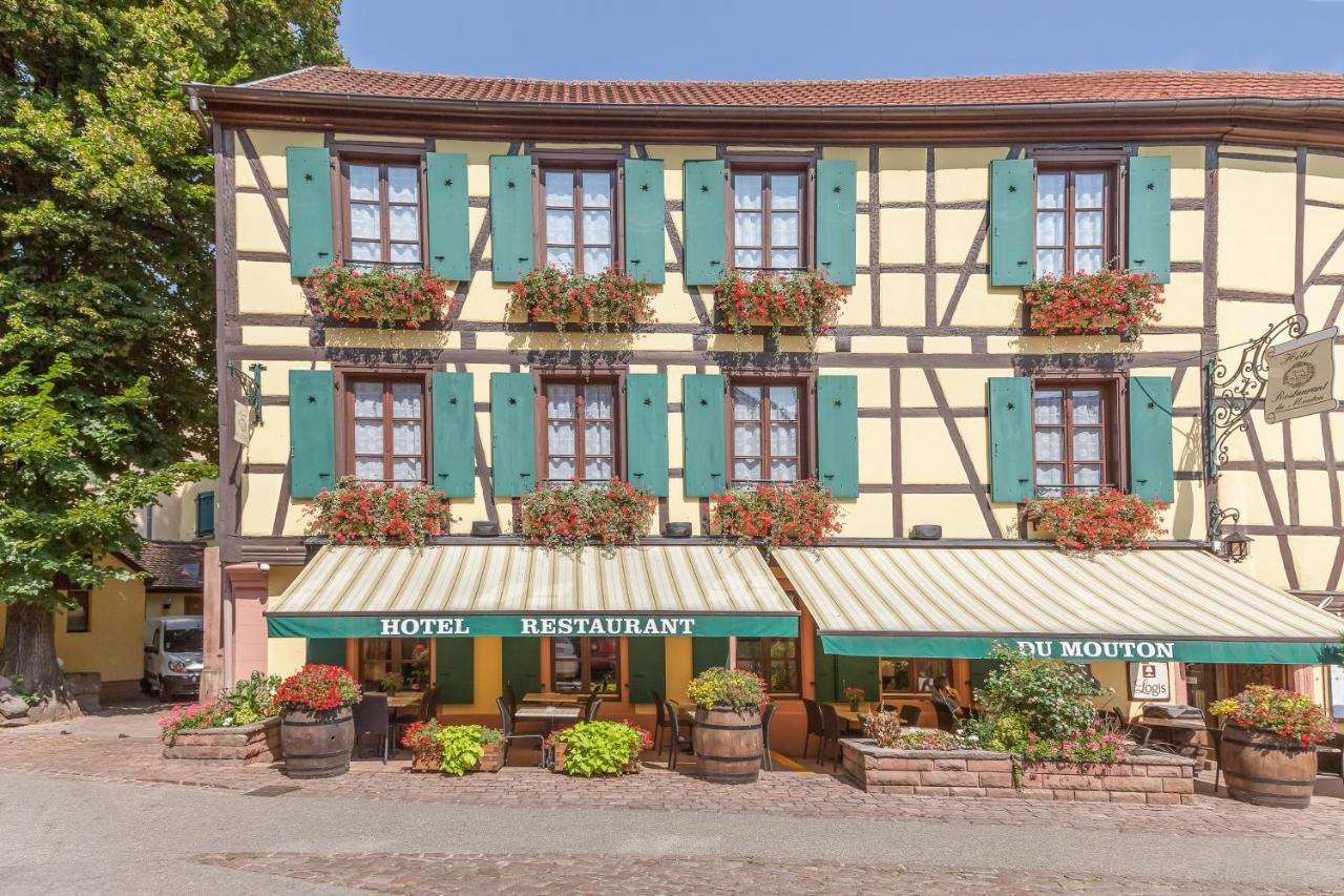 Logis Hotel-Restaurant Du Mouton Рибовиль Экстерьер фото