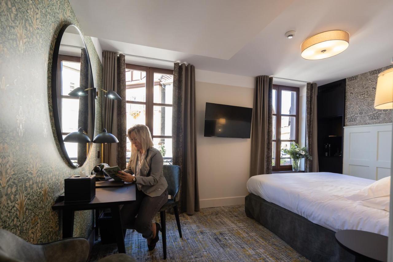 Logis Hotel-Restaurant Du Mouton Рибовиль Экстерьер фото