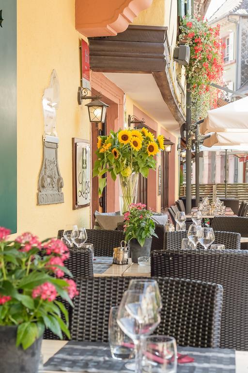 Logis Hotel-Restaurant Du Mouton Рибовиль Экстерьер фото