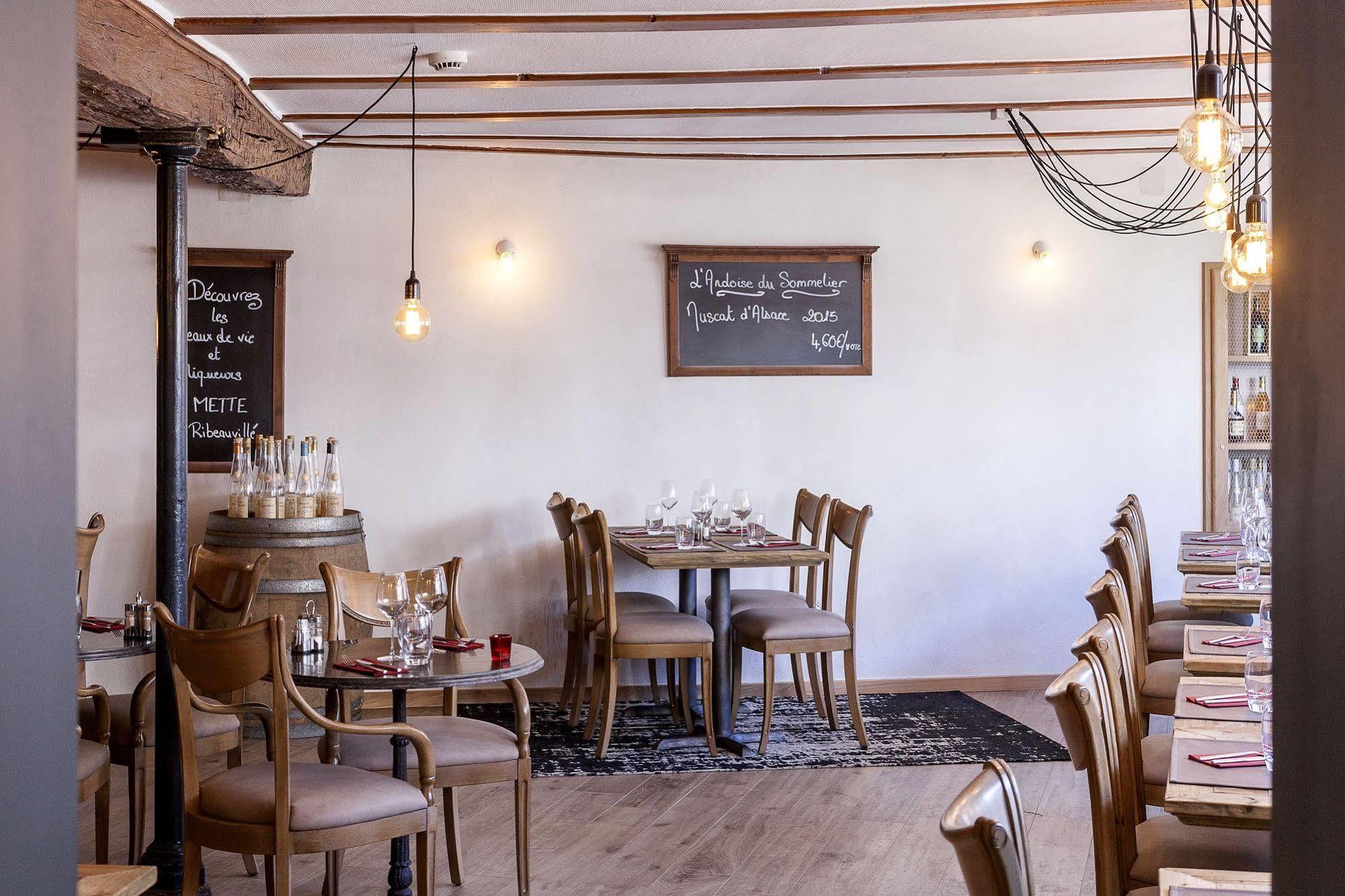 Logis Hotel-Restaurant Du Mouton Рибовиль Экстерьер фото